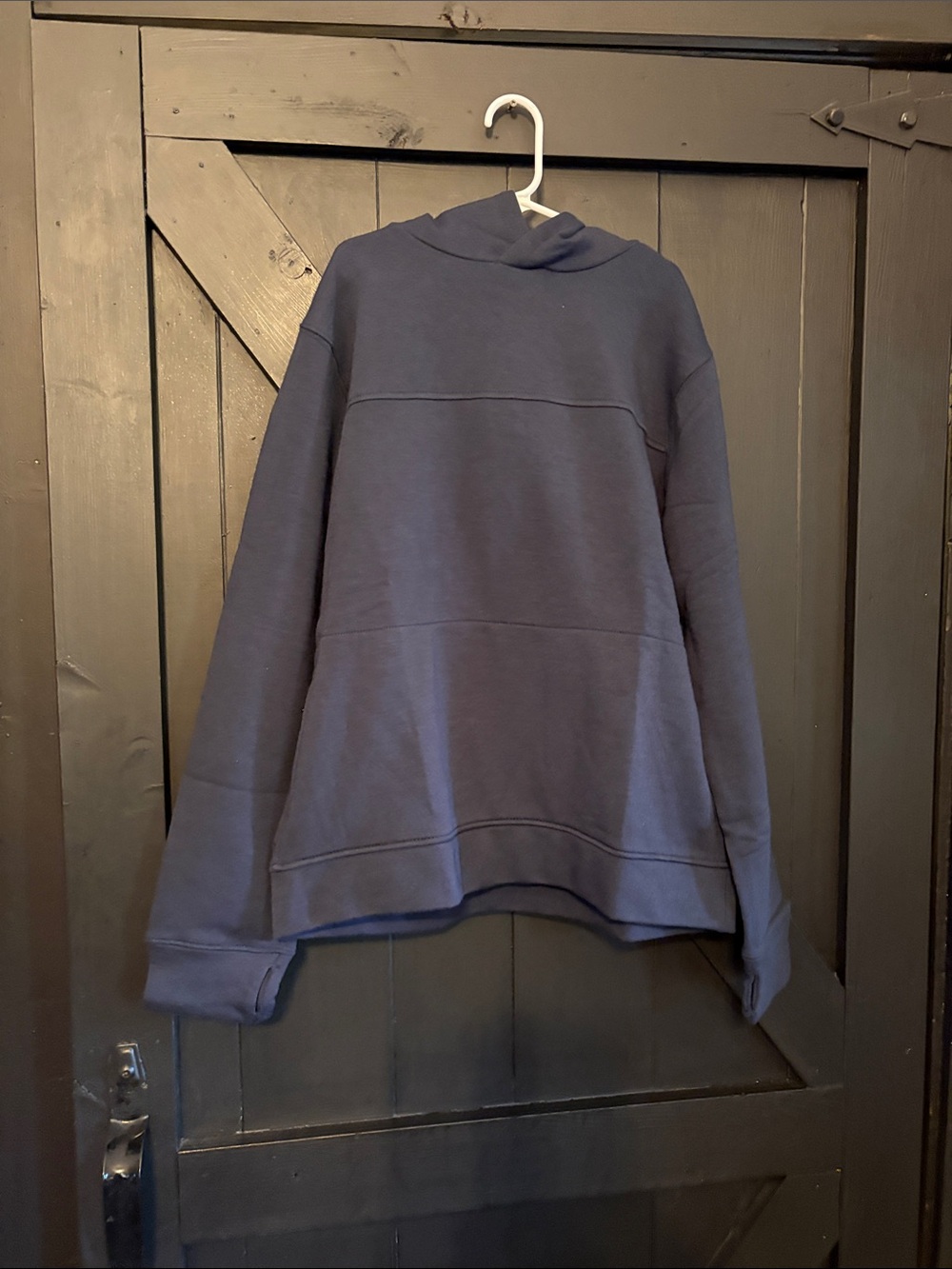 Zella Navy Hooded Pullover Sweatshirt